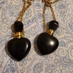 Obsidian bottle Necklace